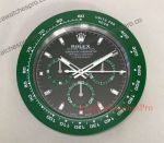 Replica Big Rolex Wall Clock Daytona Black Dial Buy Online